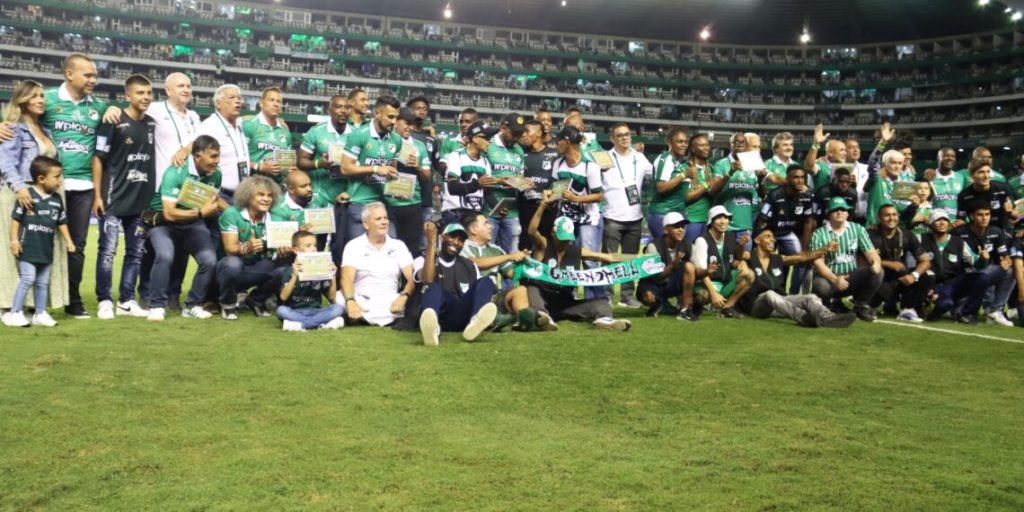 celebración del Deportivo Cali